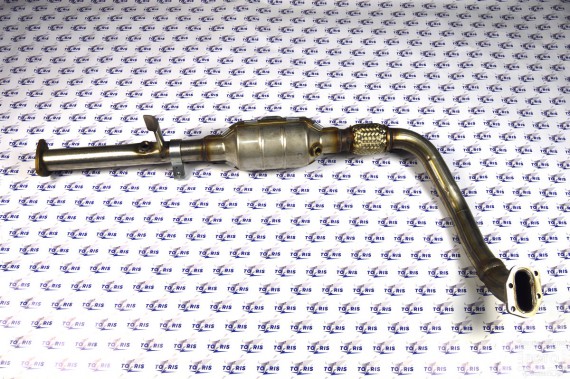 Труба приемная глушителя с нейтрализатором в сборе 21214 Е4 (для ВАЗ Нива 4x4)