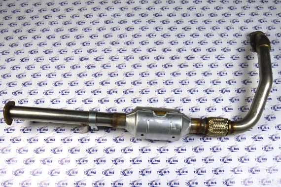 Труба приемная глушителя с нейтрализатором в сборе 21214 Е4 (для ВАЗ Нива 4x4)