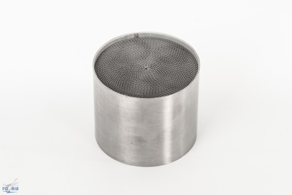Универсальный катализатор 95x80мм (металлоблок, 400 ячеек) ЕВРО-0