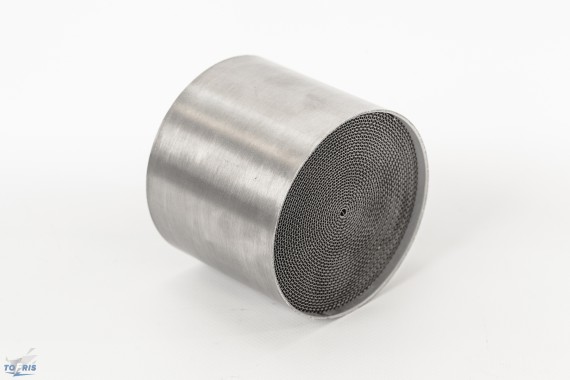 Универсальный катализатор 100x80мм (металлоблок, 400 ячеек) ЕВРО-0
