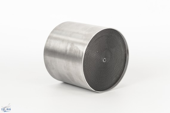 Универсальный катализатор 110x100мм (металлоблок, 400 ячеек) ЕВРО-0