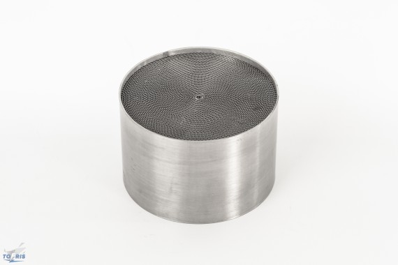 Универсальный катализатор 120x80мм (металлоблок, 400 ячеек) ЕВРО-0