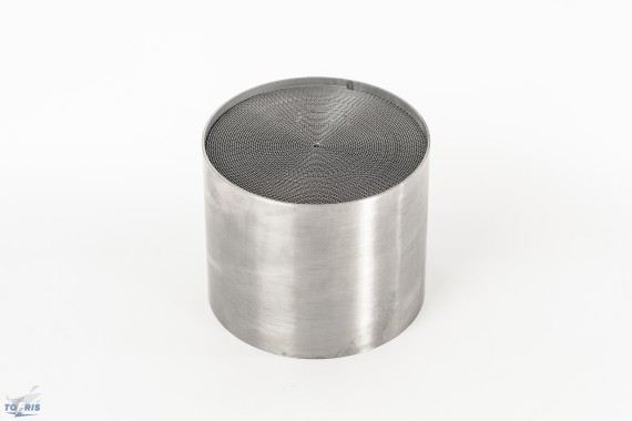 Универсальный катализатор 120x100мм (металлоблок, 400 ячеек) ЕВРО-0