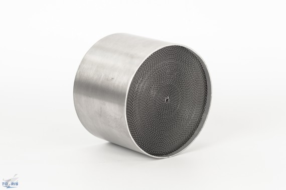 Универсальный катализатор 110x80мм (металлоблок, 400 ячеек) ЕВРО-0